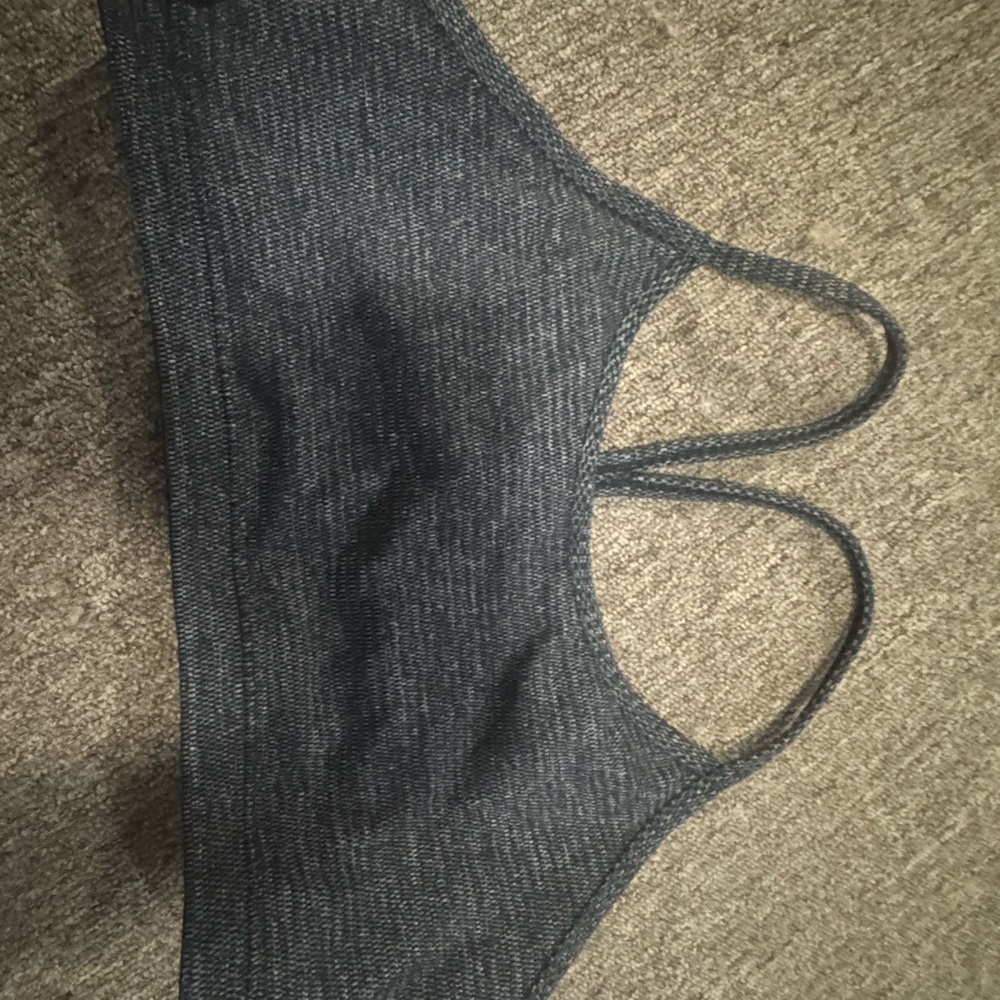 Lululemon Athletica Charcoal Sports Bra